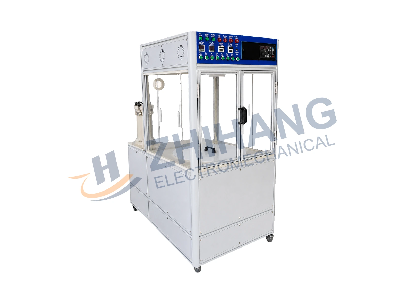 ZHIHANG 140L gold electroforming tank with industrial PPN body and aluminum profile frame