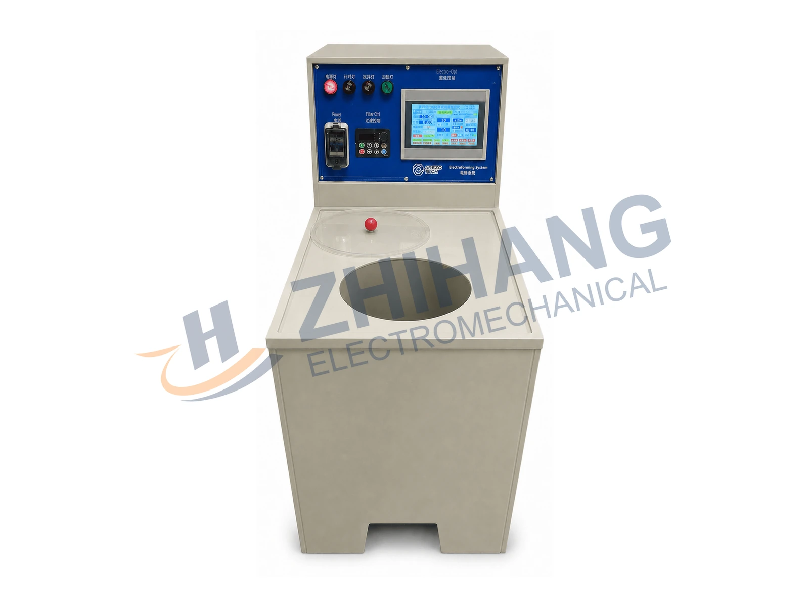 Mini Gold Electroforming Tank by ZHIHANG ELECTROMECHANICAL