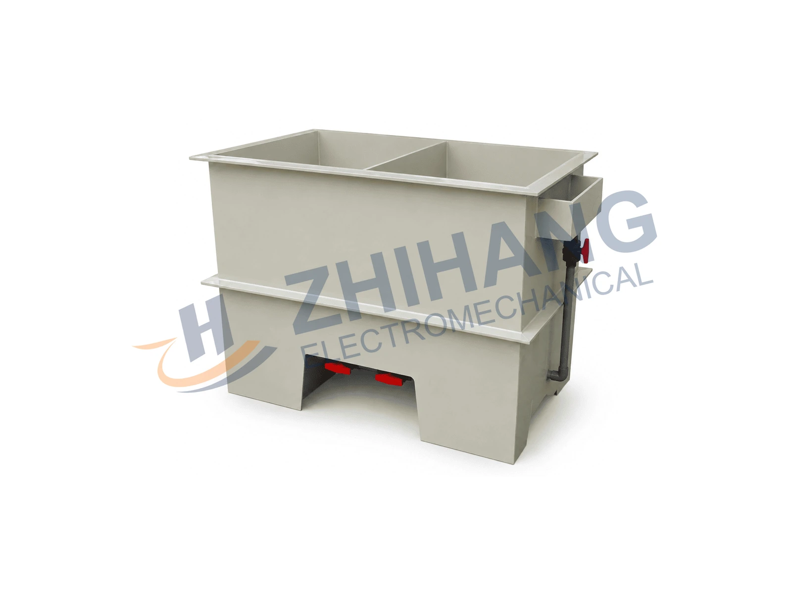 Two-Compartment Rinse Tank by ZHIHANG ELECTROMECHANICAL