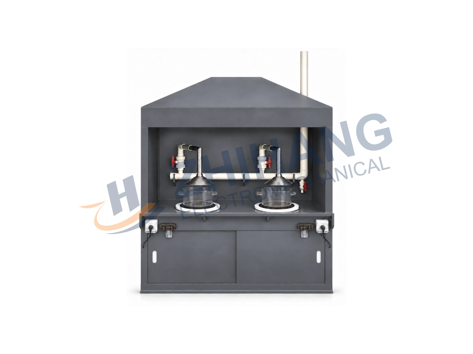 Two-Furnace Acid Boiling Cabinet by ZHIHANG ELECTROMECHANICAL